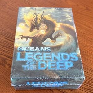 Oceans: Legends of the Deep Card game- Dragon Artwork- new in sealed box